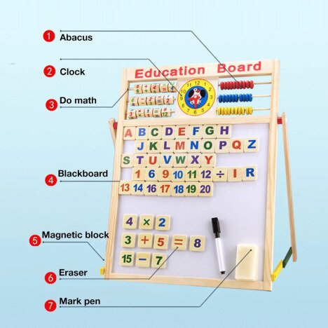 Tabla educativa magnetica interactiva pentru copii